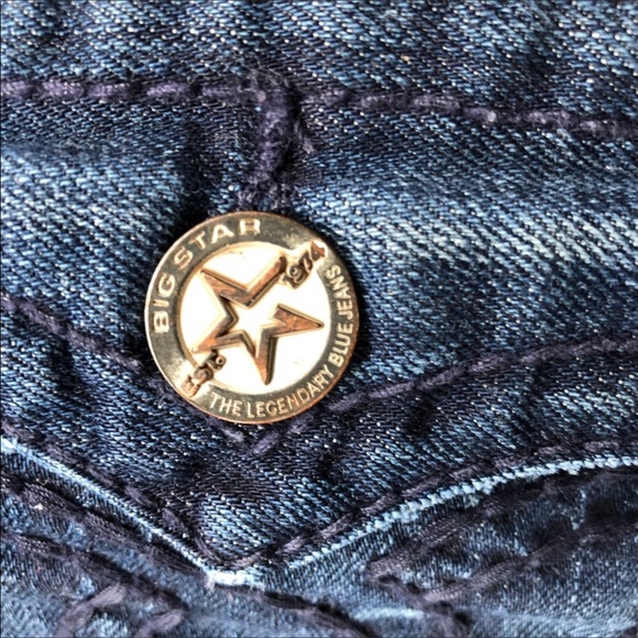 Big Star Liv Capris Factory distressed - Picture 7 of 8